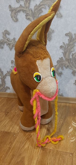 М'яка іграшка ослик