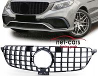 Grill MERCEDES GLE W166 15- Panamericana GTR AMG czarny