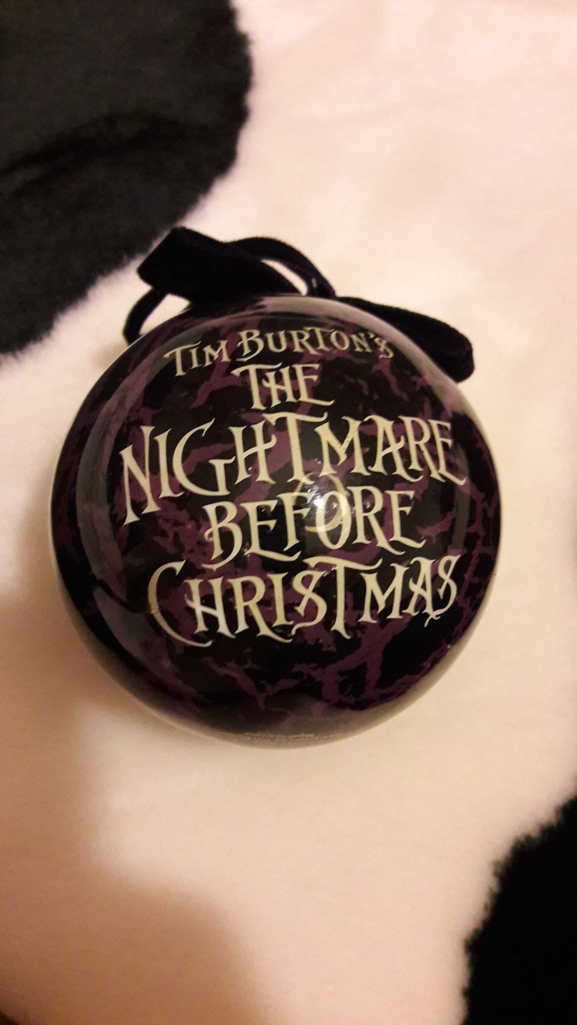 Conjunto de 7 bolas de natal Nightmare Before Christmas