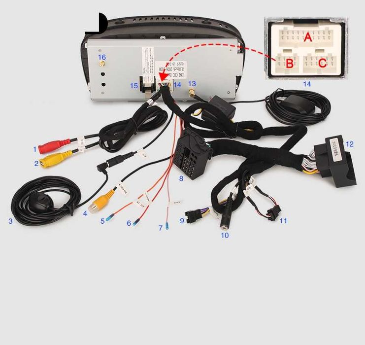 Radio GPS WiFi 4G CarPlay Android BMW E60 E61 E63 E64 E90 Hurt 4x 500