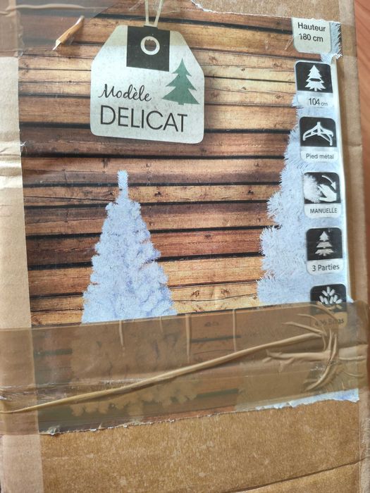 Arvore de Natal Branca 1,8 m