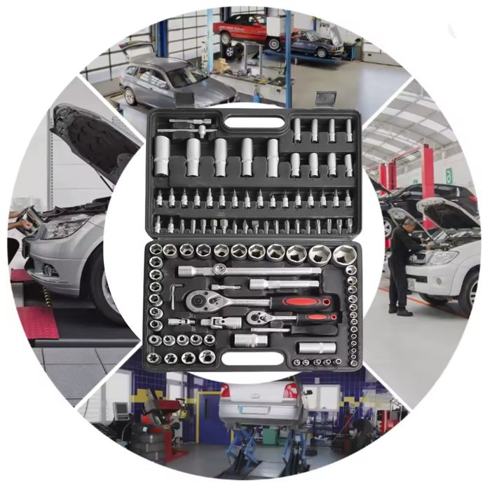 Conjunto de chaves 108 peças profissional nova