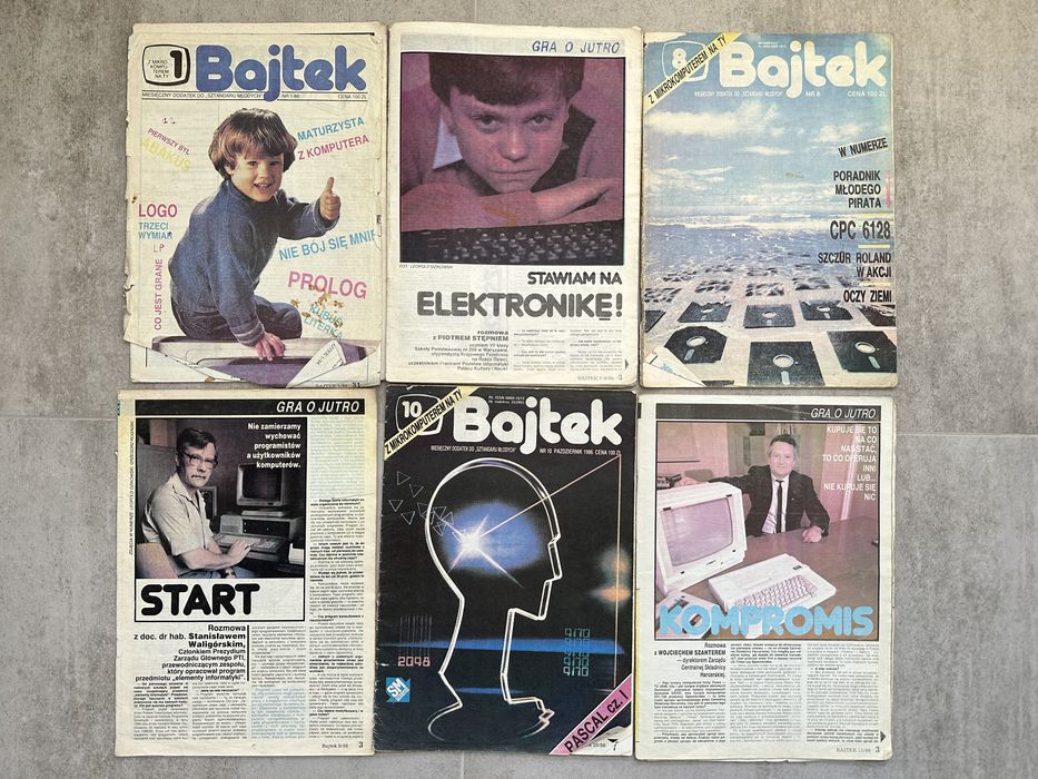 Czasopismo Bajtek - 68 egzemplarzy
