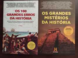 Os grandes mistérios da História / Os 100 grandes erros da História /
