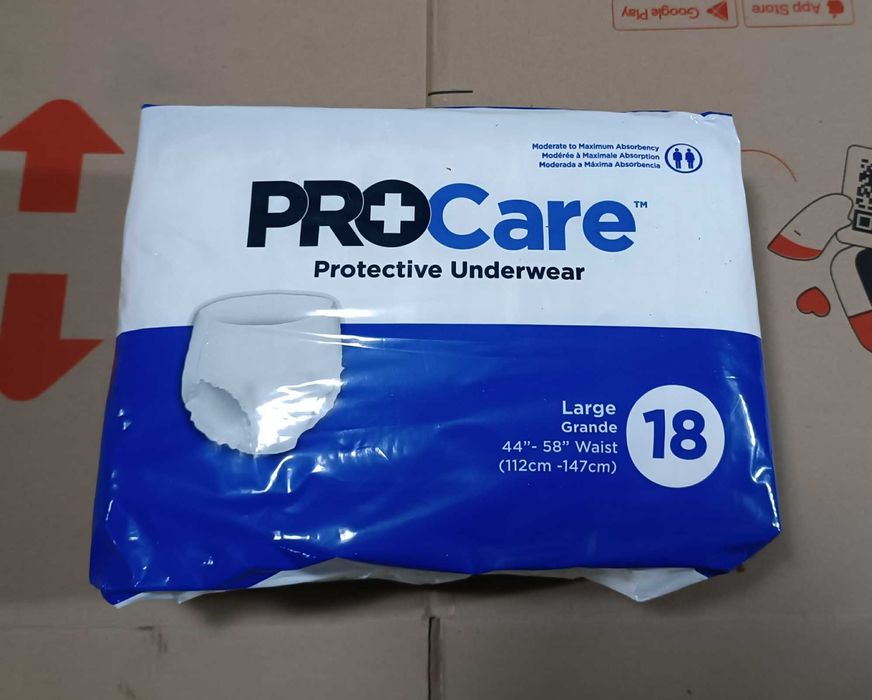Труси-підгузки для дорослих (США). Розміри M, L, XL, 2XL..