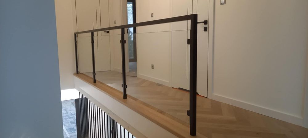 Balkony balustrady stali nierdzewnej