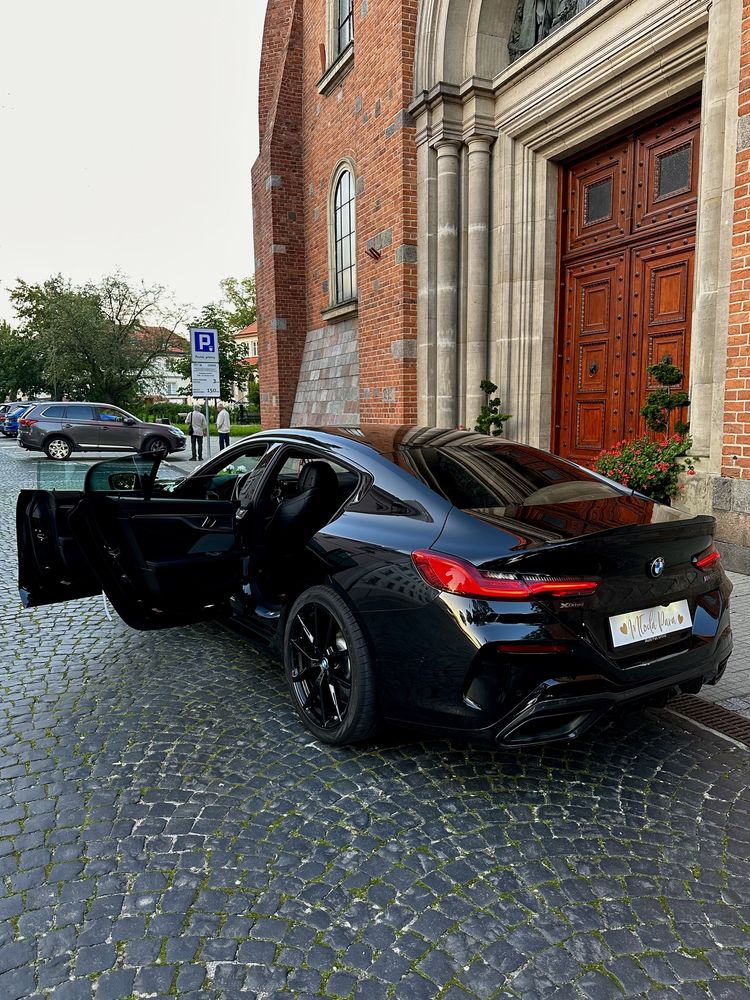 Auto do ślubu BMW M850i wraz z kierowcą