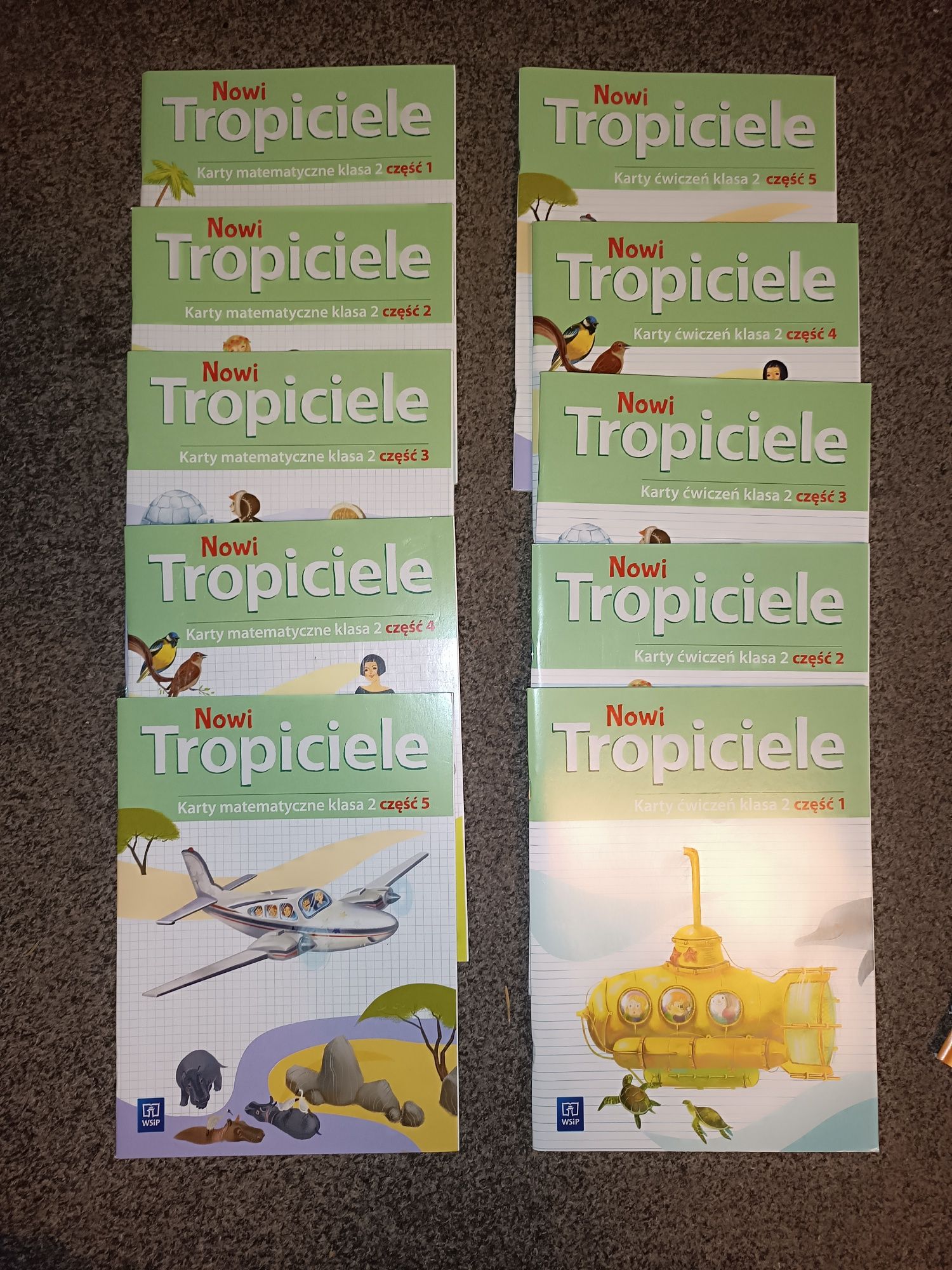 Nowi tropiciele klasa 2 polski i matematyka karty ćwiczeń