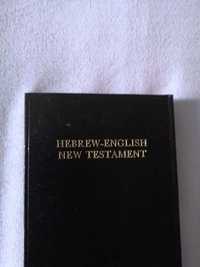 Chrześcijaństwo- Nowy Testament, hebrajsko-angielski.