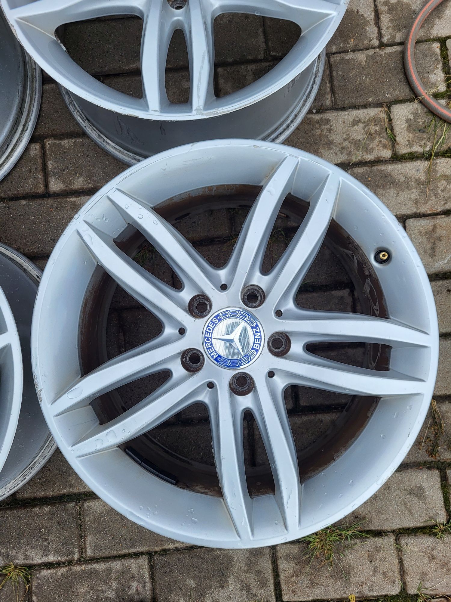 17 5x112 Felgi alu OEM 2 szerokości Mercedes