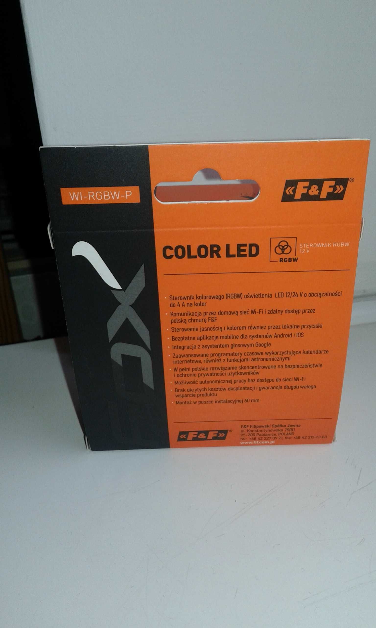 F&F Sterownik Wi-Fi Color LED Wi-RGBW-P 12v FOX