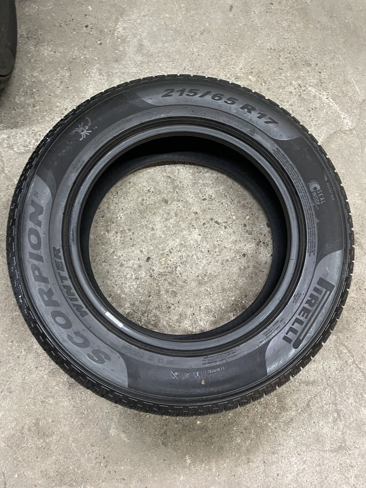 4x opony zimowe 215/65 r17 99H Pirelli Sottozero 3 (2020r 6mm)