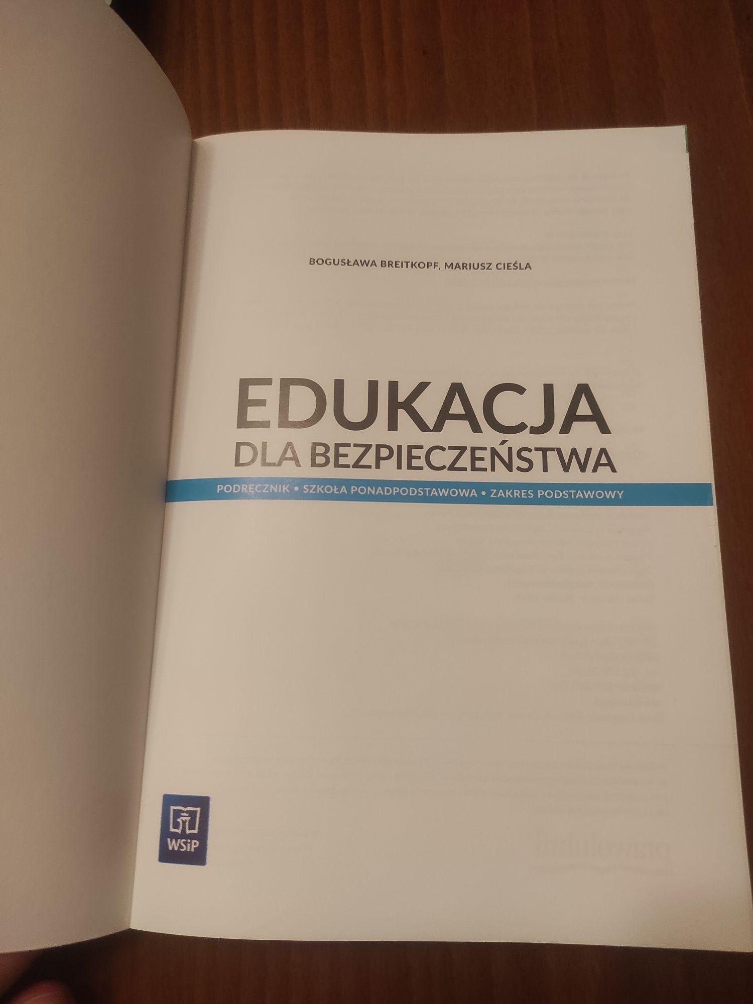 Edukacja dla bezpieczeństwa WSiP