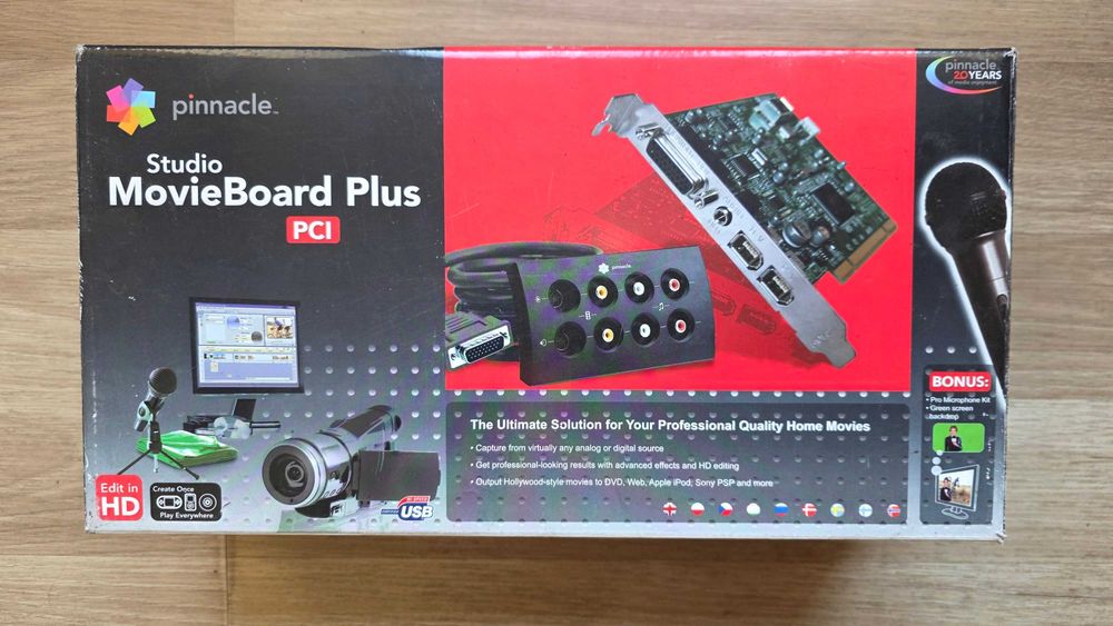 Плата нелин. монтажа Pinnacle Systems Studio MovieBoard Plus 700-PCI