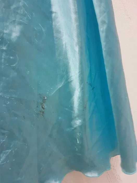 Sukienka przebranie Elsa Kraina Lodu rozmiar 122 128 cm. GP002