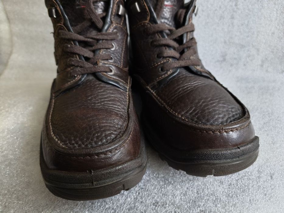 Мужские кожаные кроссовки ботинки Ecco оригинал.Размер 42