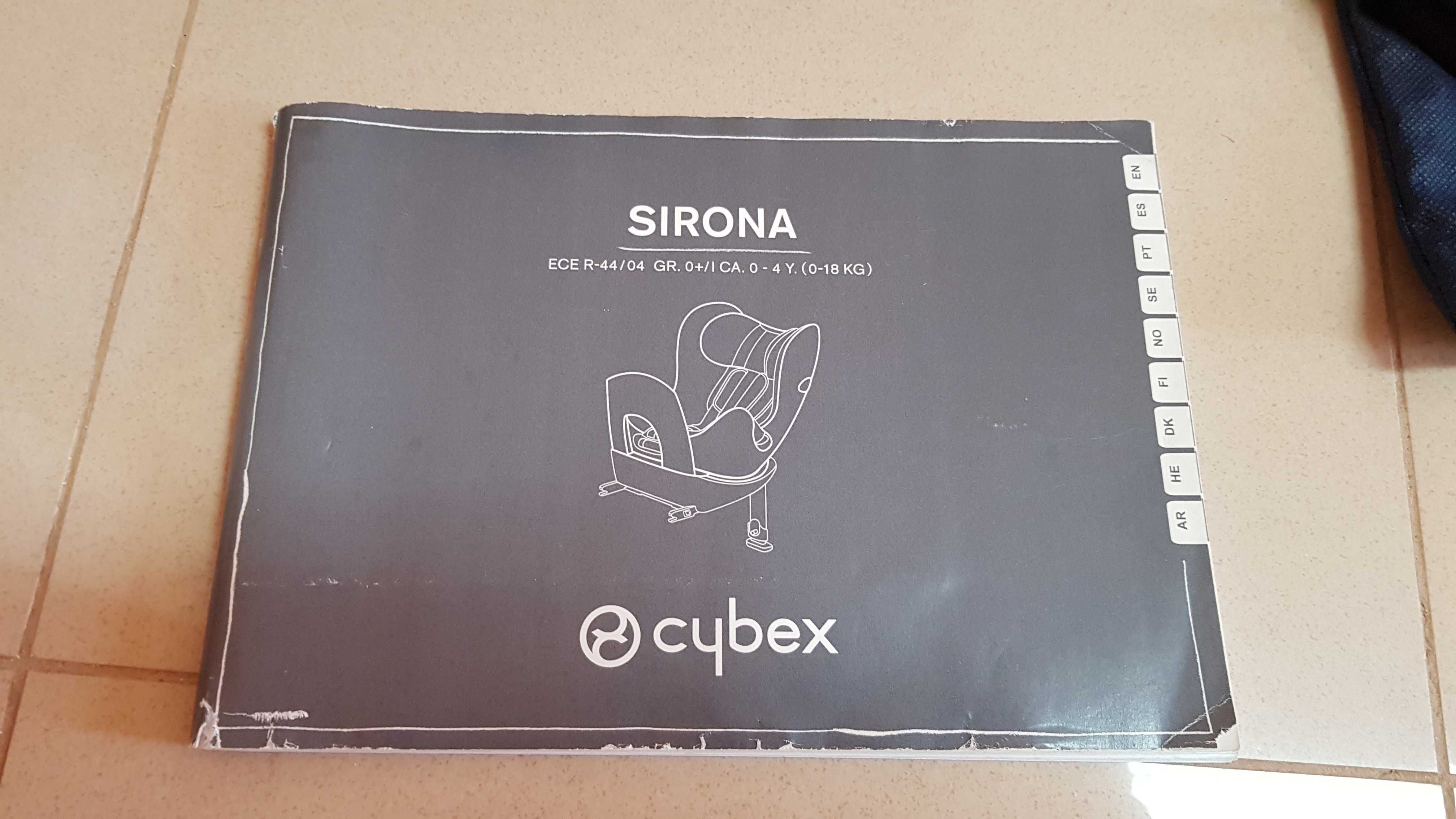 Cadeira auto Cybex Sirona Linha Platinum