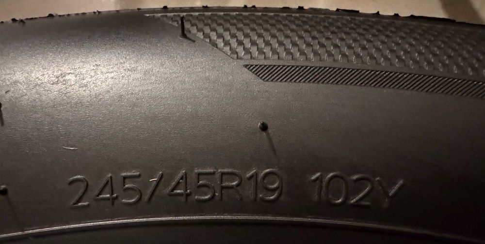 4x Opony Hankook VENTUS S1 EVO3 245/45R19 102Y Audi M0 BMW * po 5000km