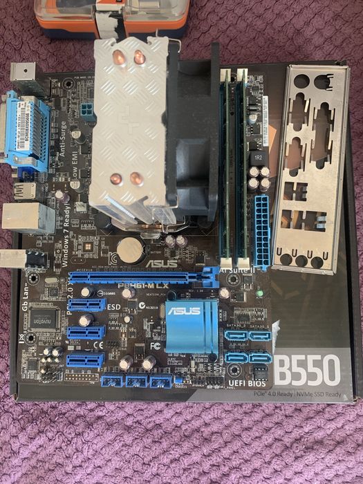 ASUS P8H61-M LX  Повністю робоча! Ідеальна для i5, i7, Xeon