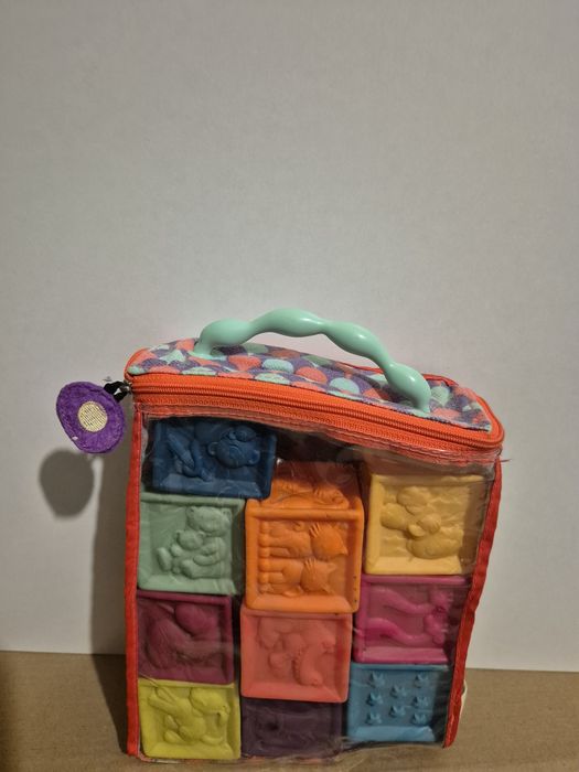 Miekkie gumowe klocki sensoryczne zestaw mały