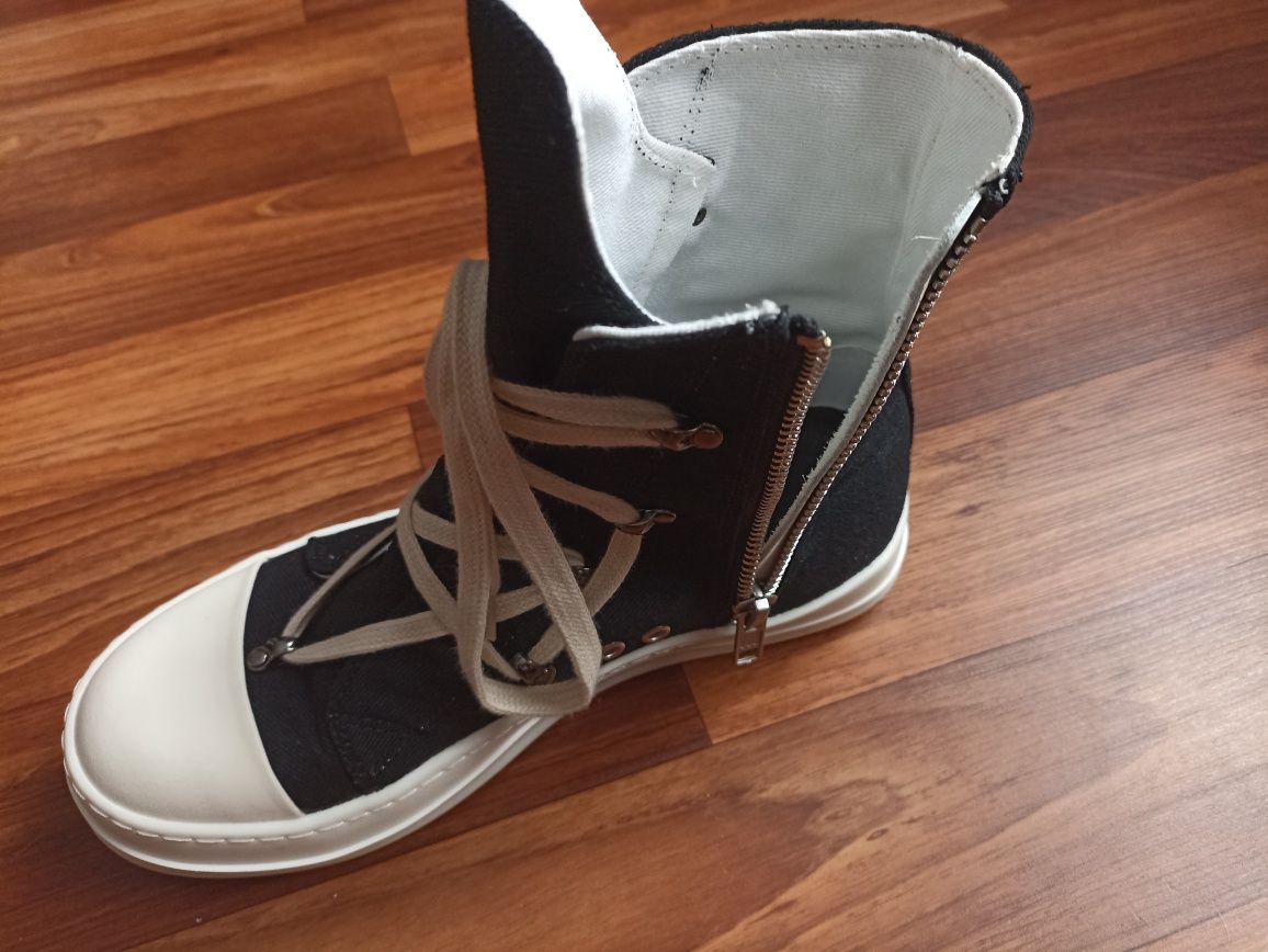 Кеди Rick Owens DRKSHDW Hexagram Ramones р.44