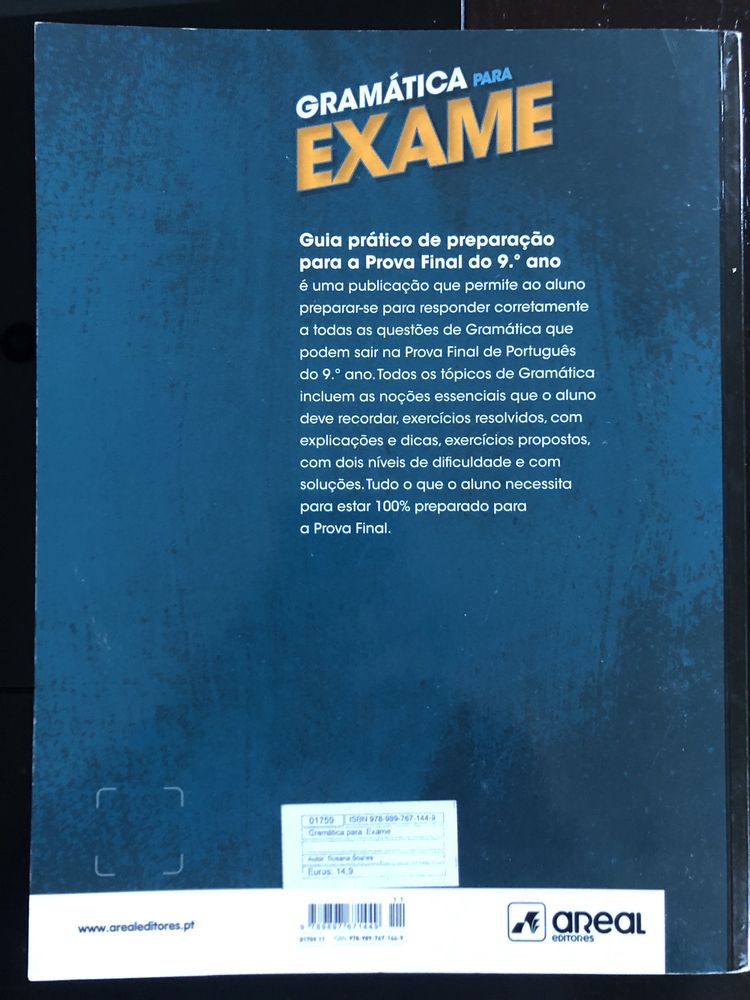 Gramática para Exame 9 Ano