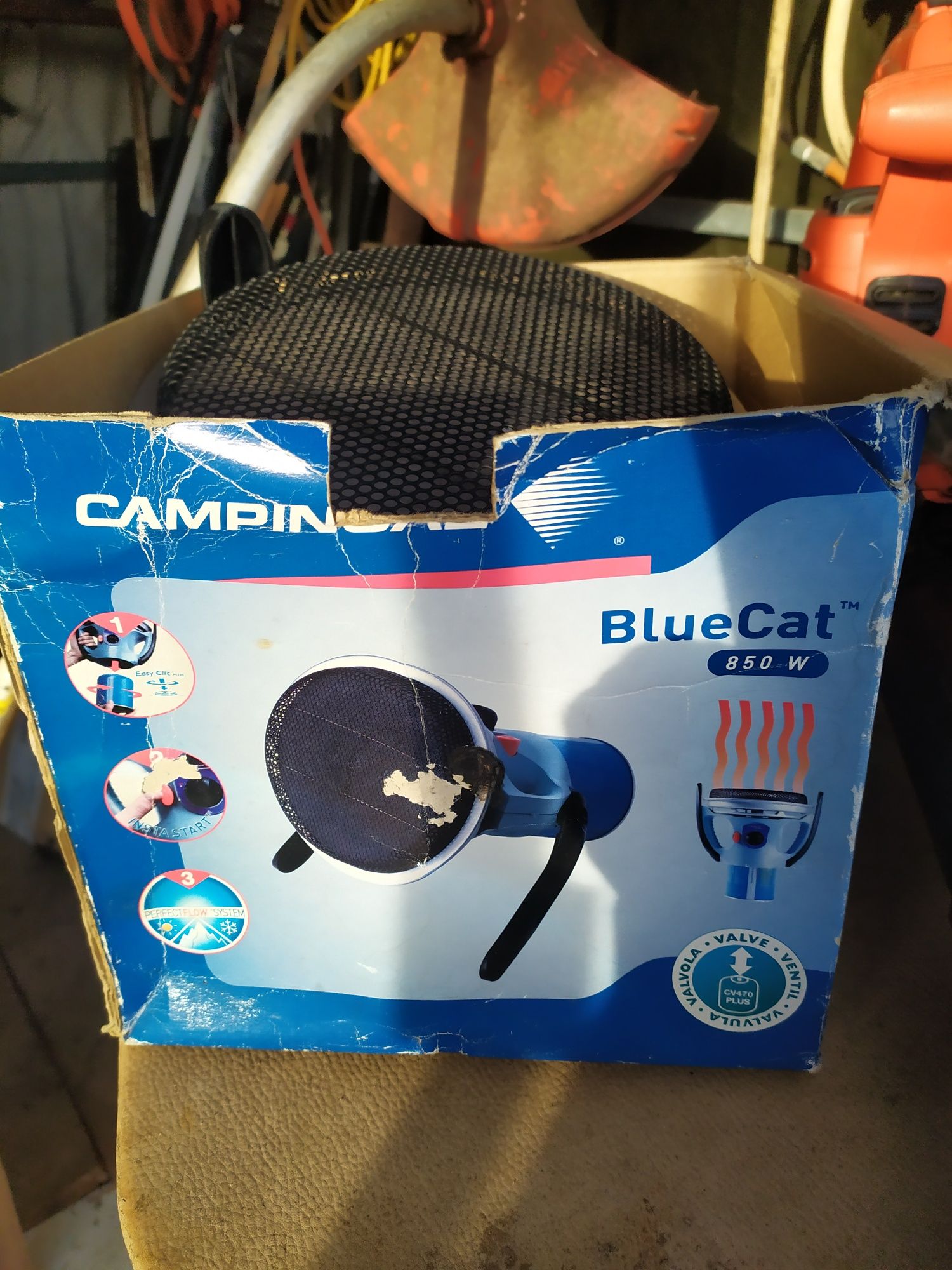 Aquecedor campingas