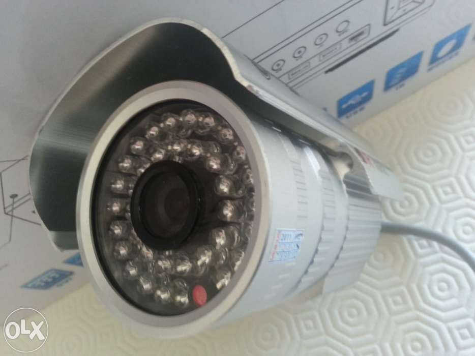 câmara cctv vídeo vigilância 420 tvl sensor sharp 36 leds visão noctur