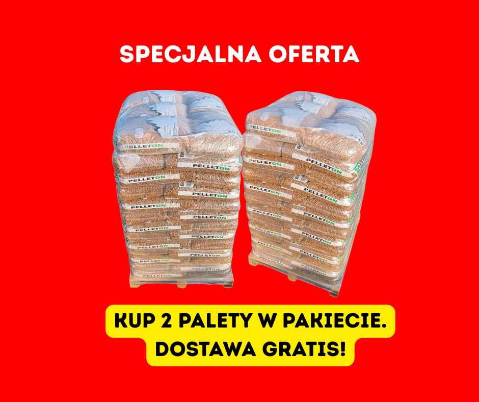 PELLET CERTYFIKOWANY EN Plus A1 6 mm - worek 15 kg - paleta 975 kg