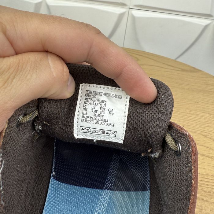 Оригінальні шкіряні топсайдери Sebago