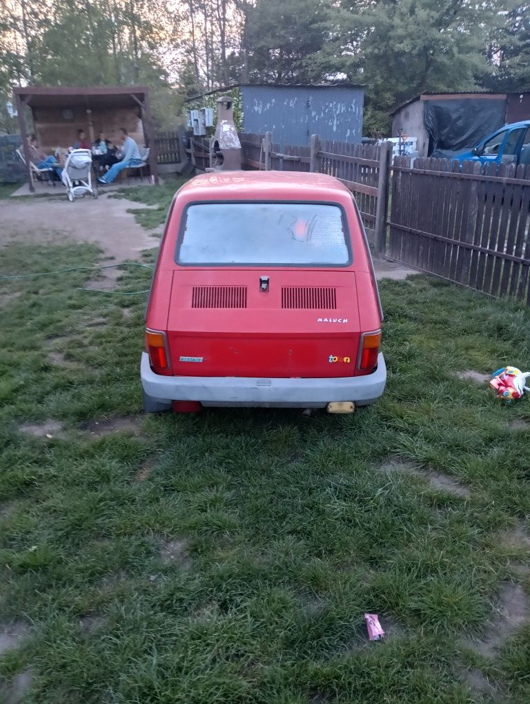 Sprzedam fiat 126p maluch z plugiem do końca tygodnia