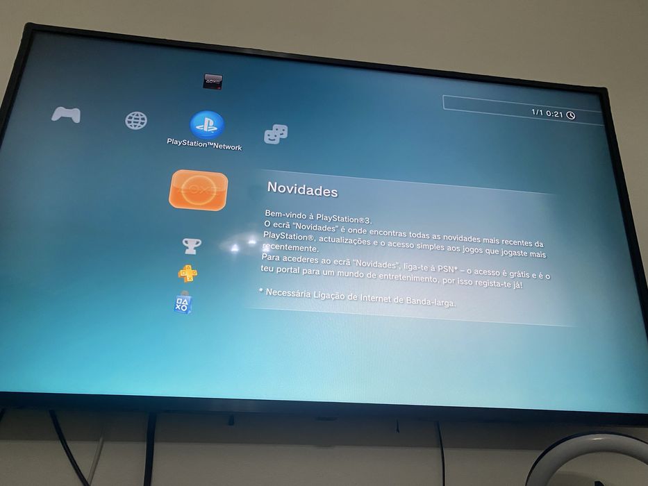 Ps3 fat com 620GB de disco rigido