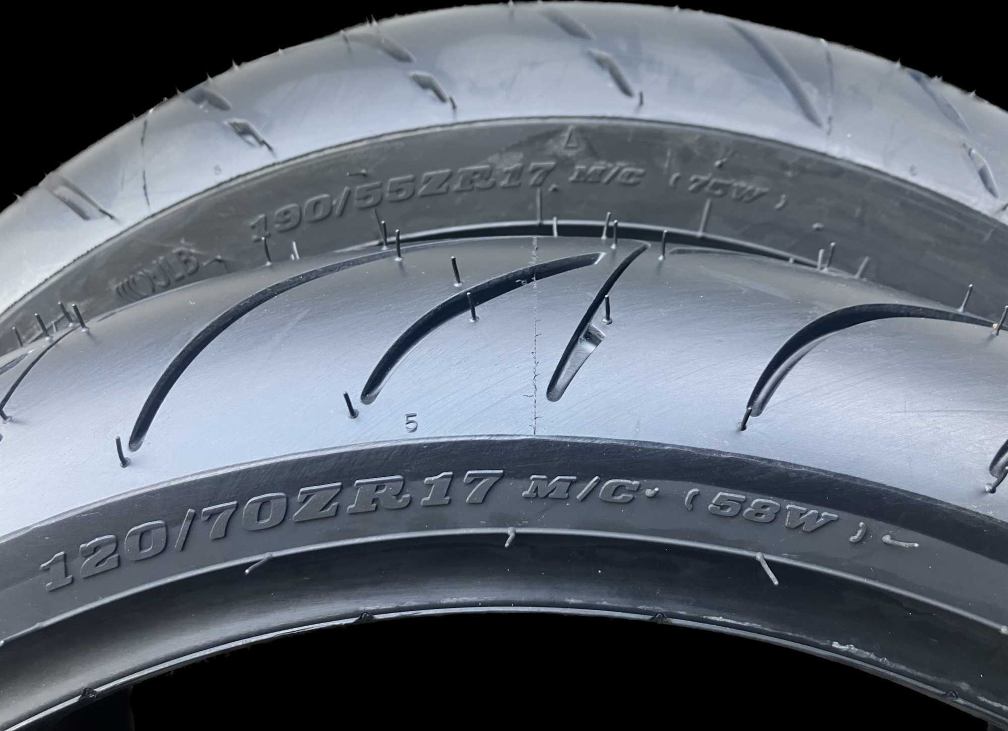 190/55ZR17 + 120/70ZR17 Dunlop Roadsmart III SP Komplet B-King RSV VTR