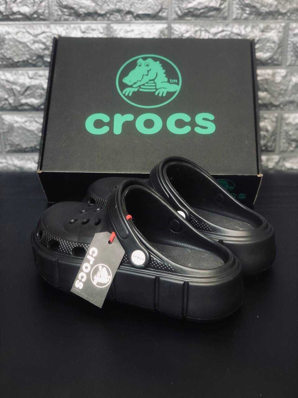 Тапочки Crocs Classic Bae Clog Black жіночі Супер цена! Крокс платформ