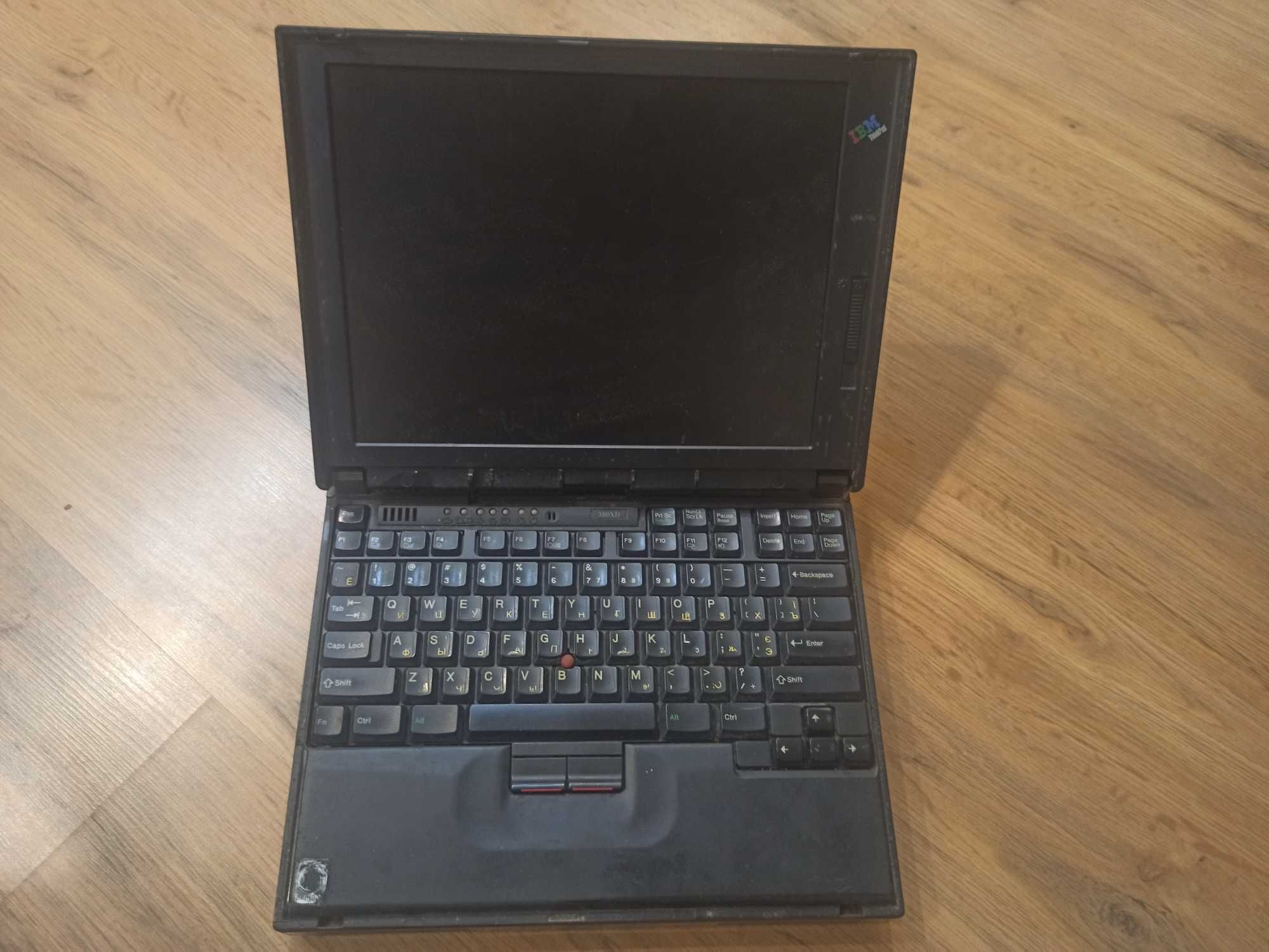 Винтажный ноутбук IBM ThinkPad 380 Type 2635