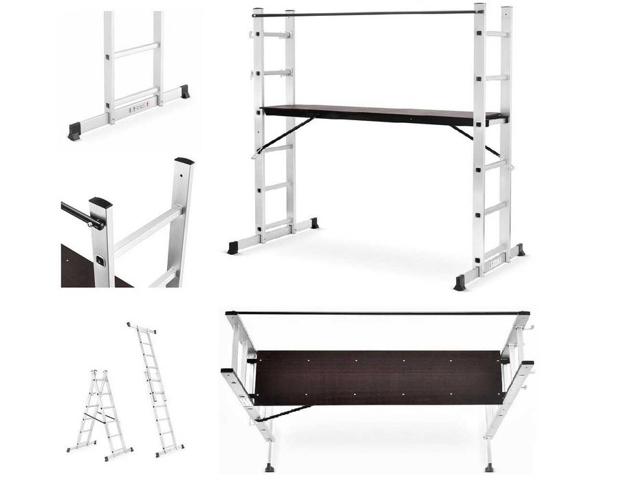 RUSZTOWANIE Aluminiowe / drabina / drabina rozstawna  2x6 NIEZBĘDNE