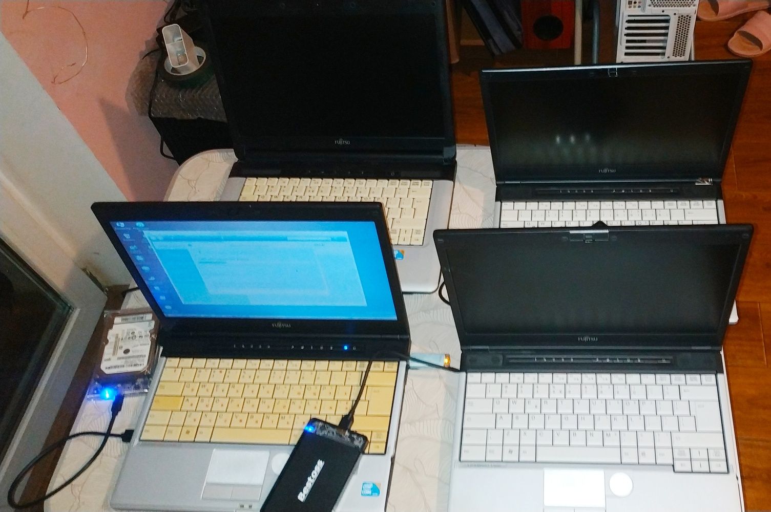 Ноутбук фуджитсу fujitsu s760  i5 520m 4 ядра 4-8 ddr3 батарея 0 износ
