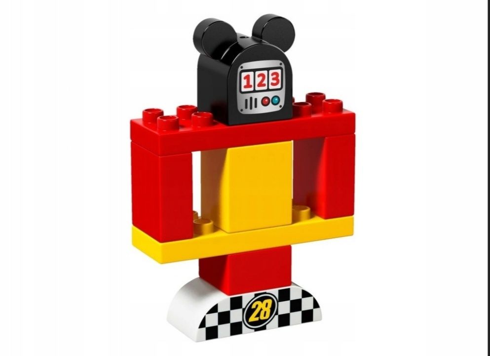 Klocki LEGO Duplo 10843 - Wyścigówka Mikiego