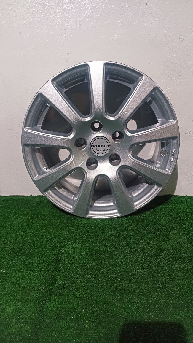 Felgi aluminiowe Borbet 5x112 et 40 7j 16" Audi A4 B8 Mercedes Vw