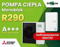 Pompa ciepła z montażem Mitsubishi 5kW R290 DOFINANSOWANIE GRATIS!