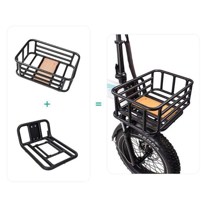 Kosz na rower elektryczny z Jobobike - solidnie wykonany