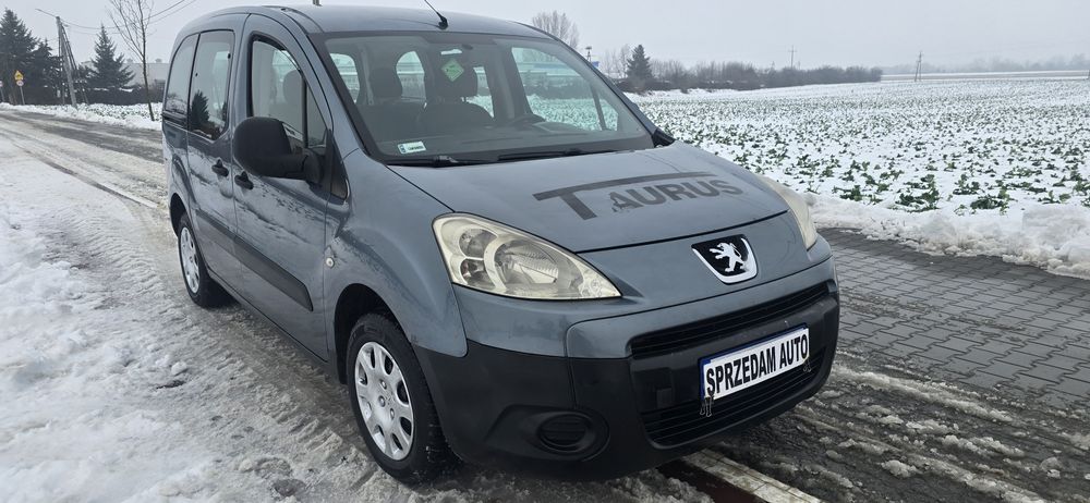 Peugeot Partner ll 1.6HDI 2009r, 5 osobowy klima