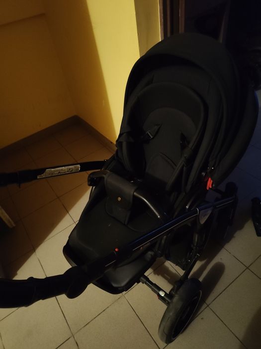 Wózek ANEX Sport czarny dodatki