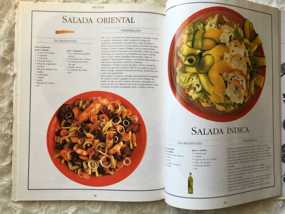 Livro Acepipes e Saladas