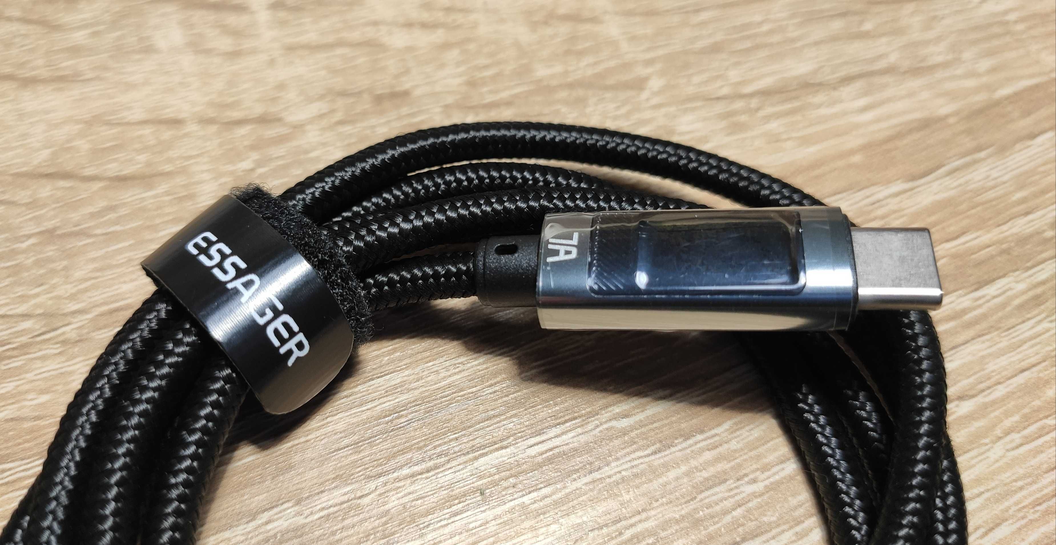 Type-C з екранчиком USB зарядний кабель