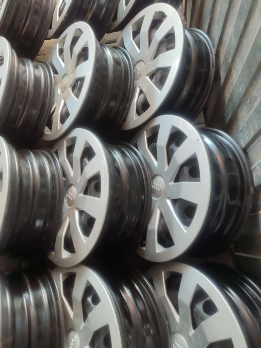 Диски металеві r15 skoda fabia тур 5.100 нові