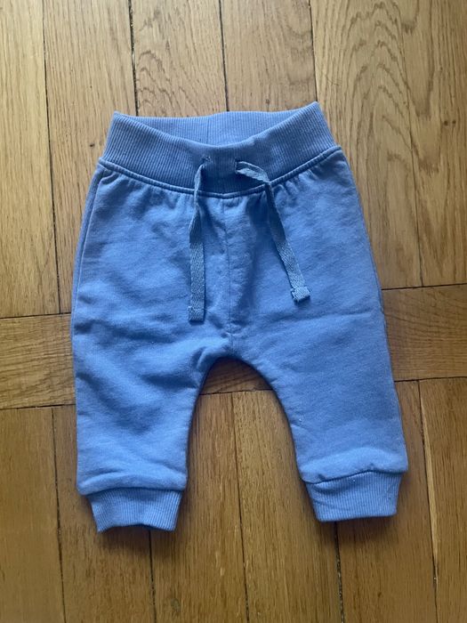 Zestaw 2 sztuki spodenek spodenki 56 noworodek w misie niebieskie