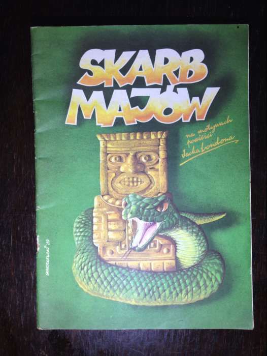 Skarb majów komiks pierwsze wydanie