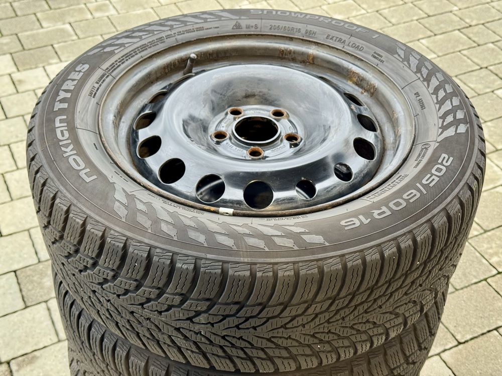 Koła stalowe 5x108 Ford Focus Ford Connect 205/60 R16 96H XL NOKIAN