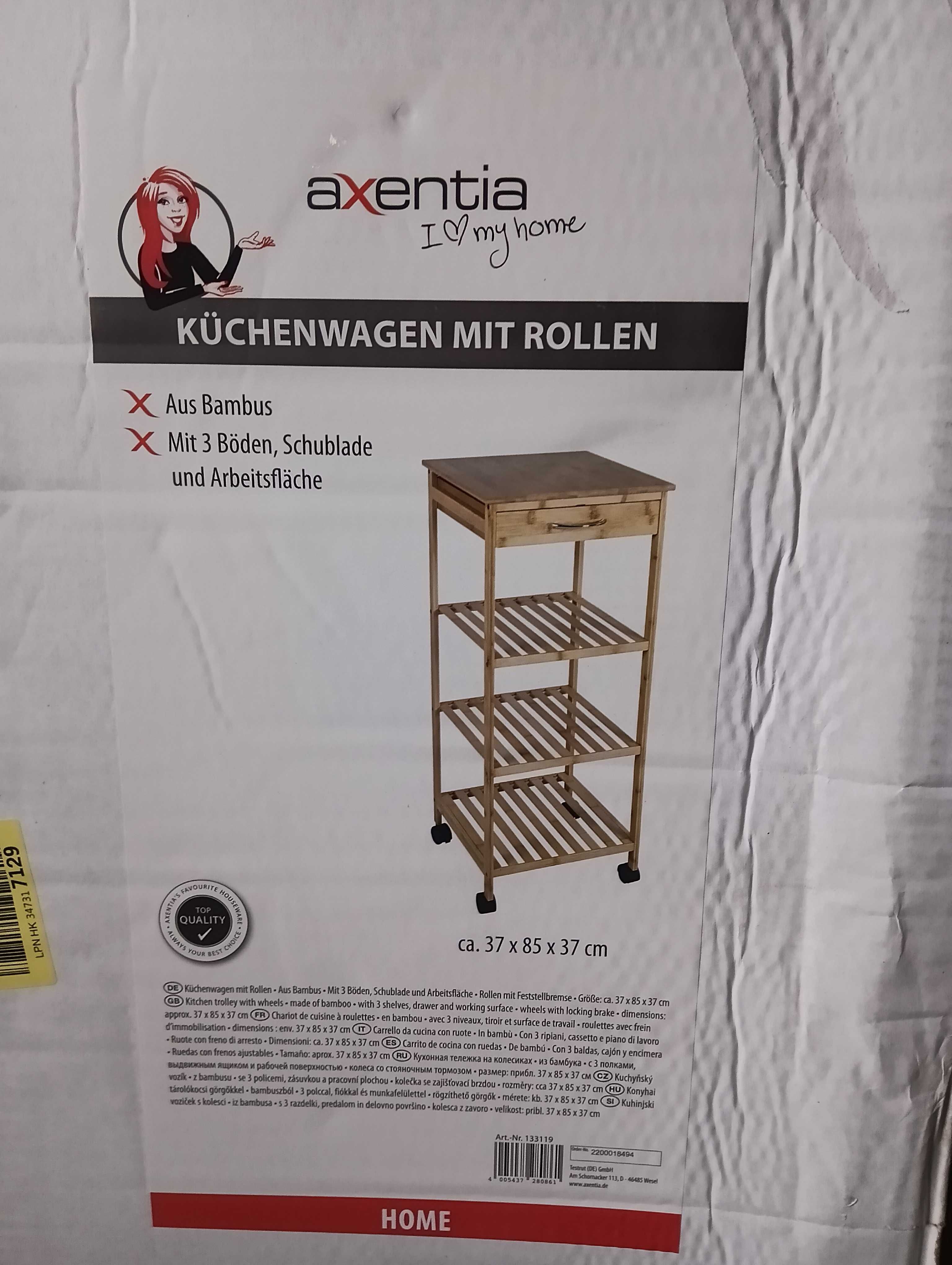 Szafka kuchenna na kółkach 85x37